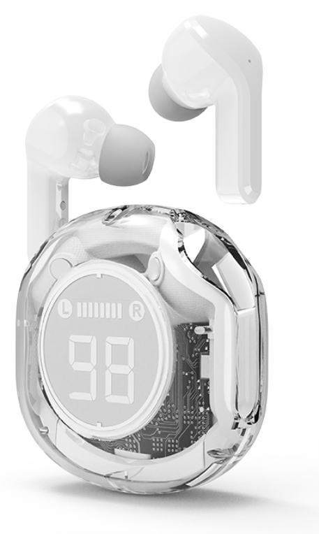 Gembird GMB Audio TWST-01-W auricular y casco Auriculares Inalámbrico Dentro de oído Llamadas/Música USB Tipo C Bluetooth