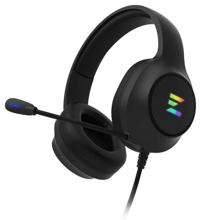 Zalman ZM-HPS310 BK auricular y casco Auriculares Alámbrico Diadema Juego Negro