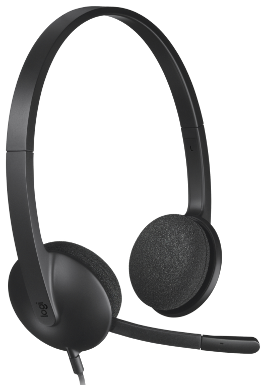 Logitech H340 USB Auriculares Alámbrico Diadema Oficina/Centro de llamadas USB tipo A Negro