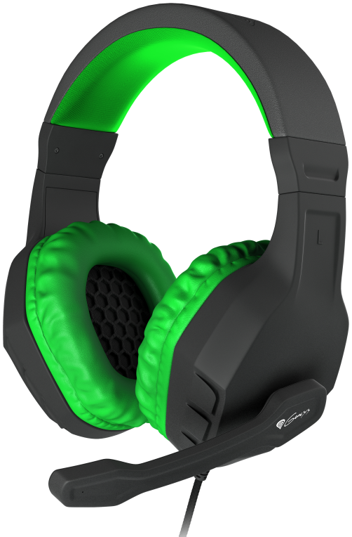 GENESIS Argon 200 Auriculares Alámbrico Diadema Juego Negro, Verde