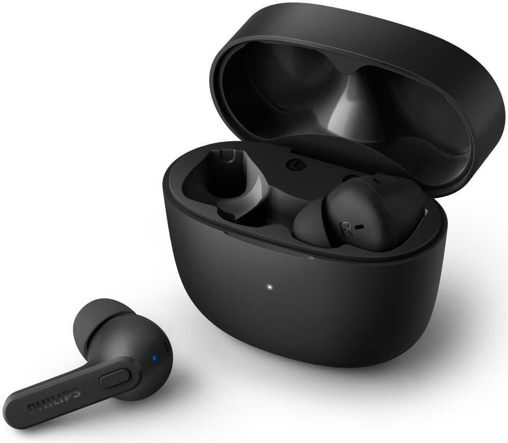 Philips 2000 series TAT2206BK/00 auricular y casco Auriculares True Wireless Stereo (TWS) Dentro de oído Llamadas/Música Bluetooth Negro