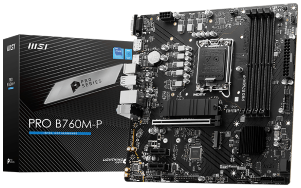 MSI PRO B760M-P placa base Intel B760 LGA 1700 micro ATX