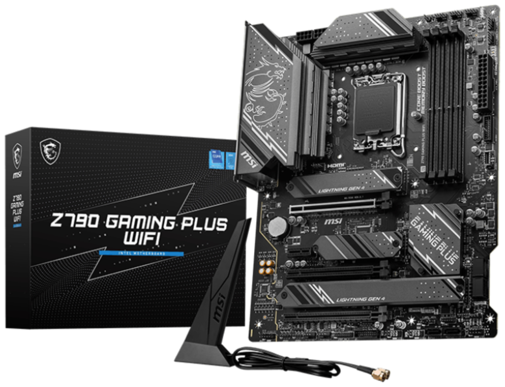 MSI Z790 GAMING PLUS WIFI placa base Intel Z790 LGA 1700 ATX