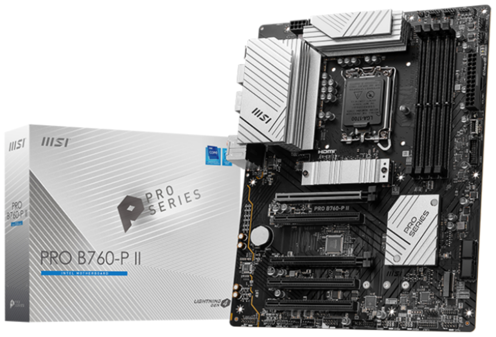 MSI PRO B760-P II placa base Intel B760 LGA 1700 ATX
