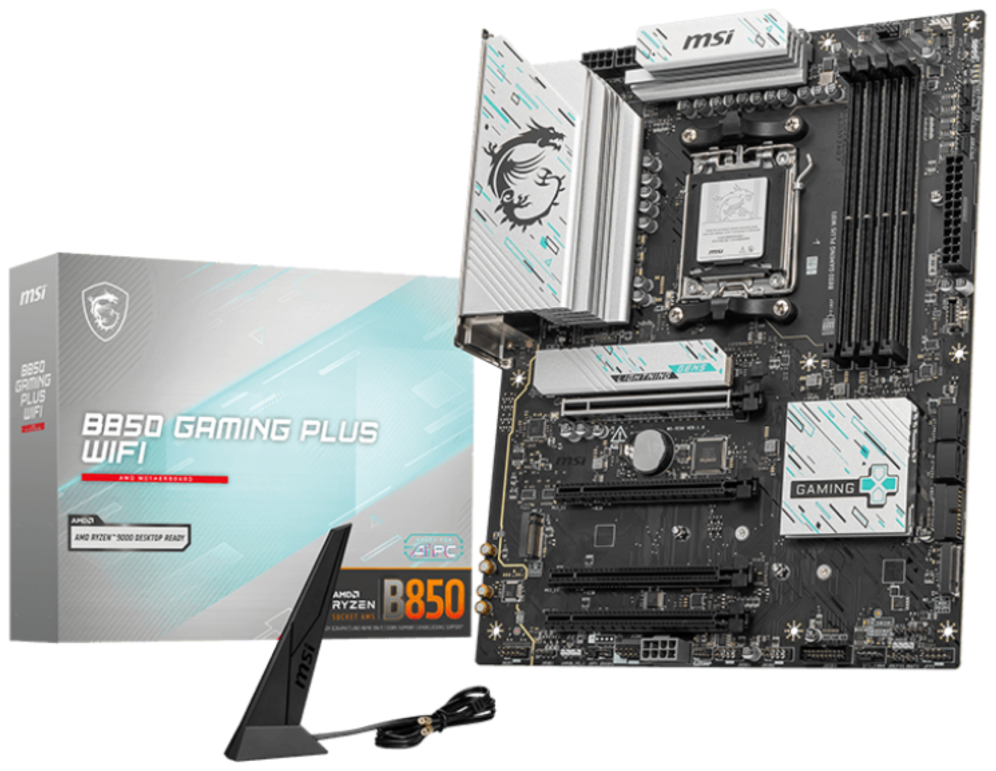 MSI B850 GAMING PLUS WIFI placa base AMD B850 Zócalo AM5 ATX