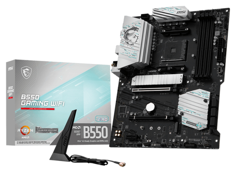 MSI B550 GAMING WIFI placa base AMD B550 Zócalo AM4 ATX