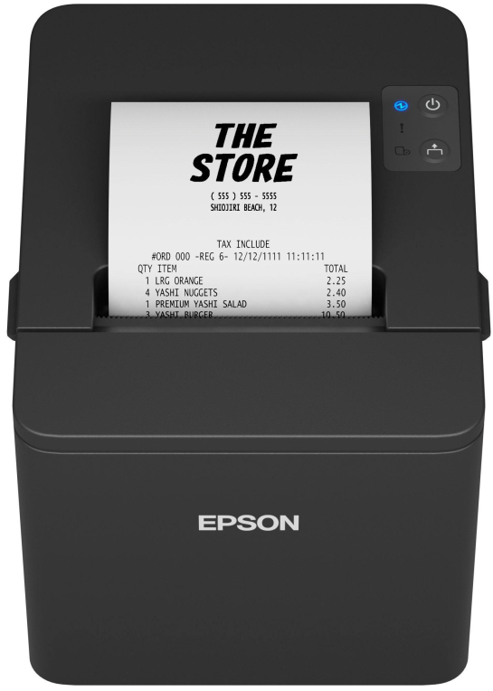 Epson TM-T20IV(102):USB+Serial+Ether,PS,Blk,EU, RS-232