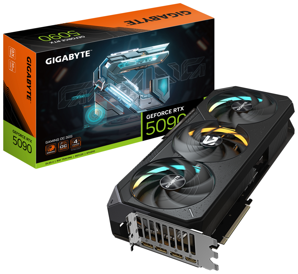 GIGABYTE GeForce RTX 5090 GAMING OC 32G Tarjeta Gráfica