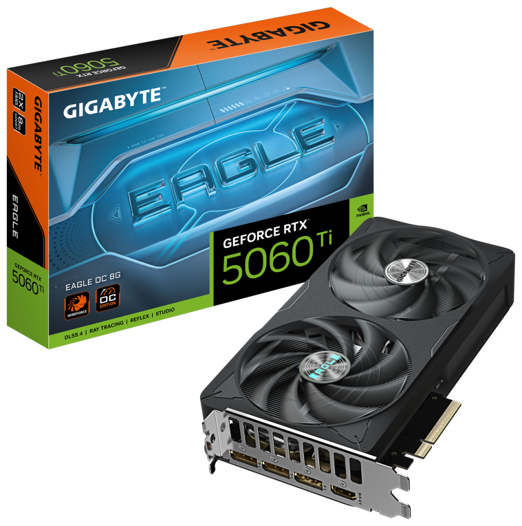 GIGABYTE GeForce RTX 5060 Ti EAGLE OC 8G Tarjeta Gráfica