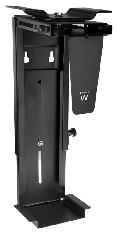 Ewent EW1293 soporte de CPU Soporte para instalación de CPU bajo mesa Negro