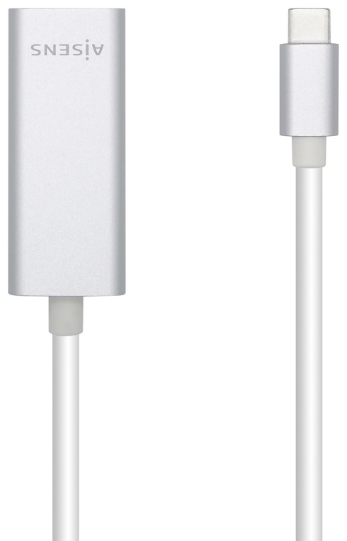 AISENS Conversor USB3.1 Gen1 USB-C A Ethernet Gigabit 10/100/1000 Mbps, 15 cm
