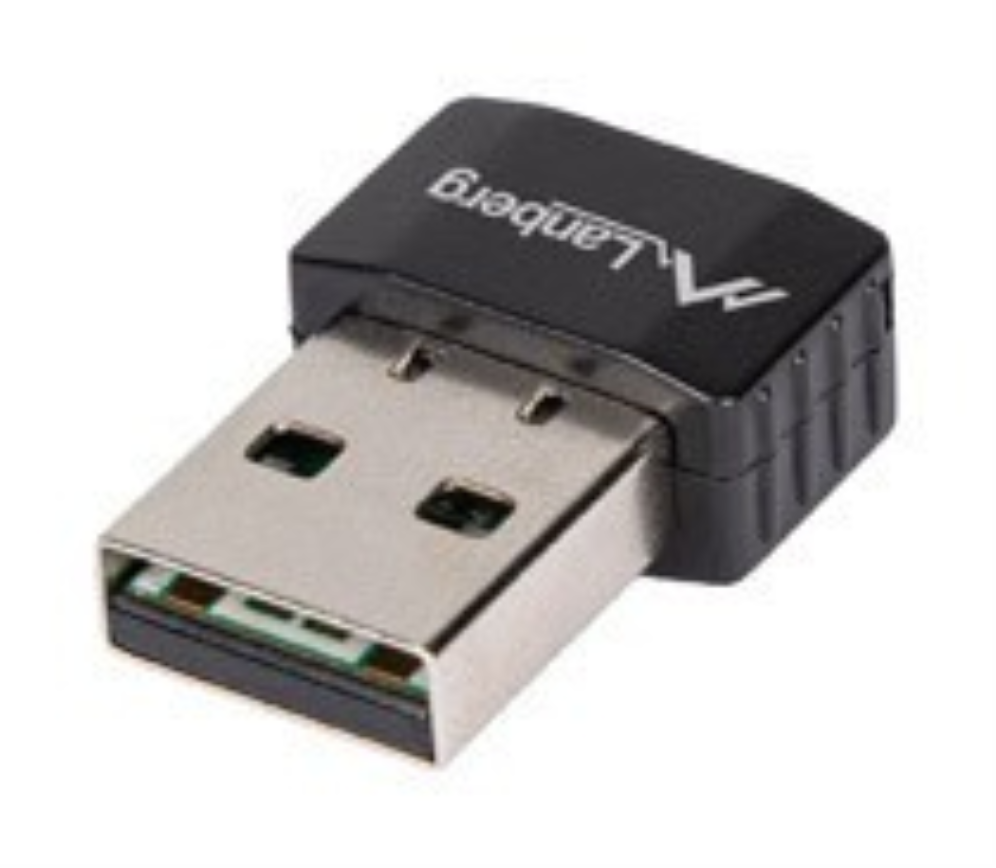 Lanberg NC-AX300-WI adaptador y tarjeta de red WLAN 300 Mbit/s