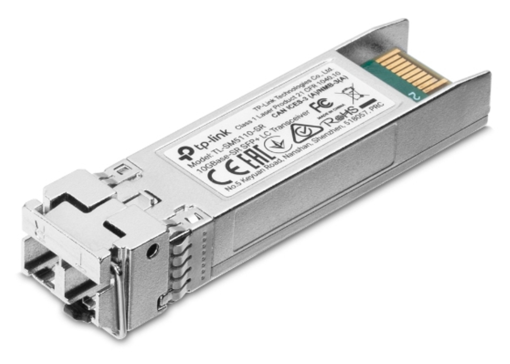 TP-Link SM6110-SR red modulo transceptor Fibra óptica 10000 Mbit/s SFP+ 850 nm