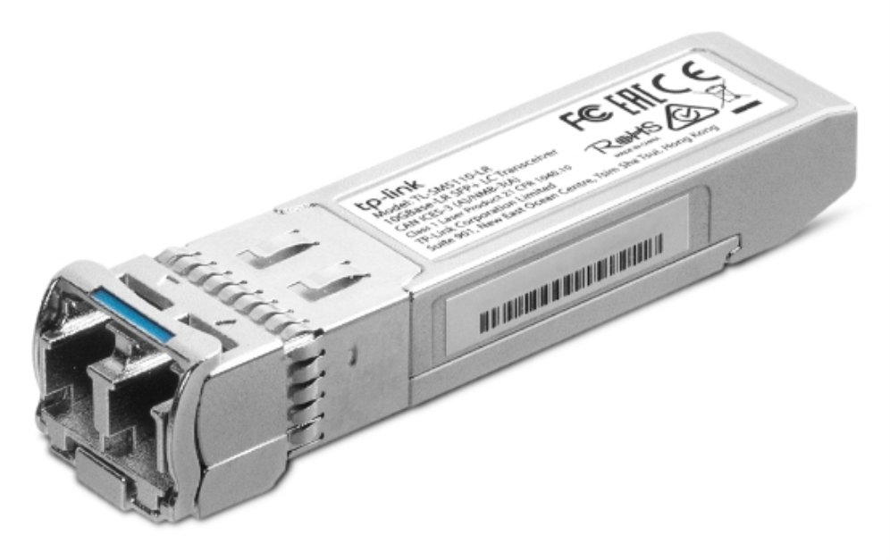 TP-Link SM5110-LR red modulo transceptor Fibra óptica 10000 Mbit/s SFP+ 1310 nm
