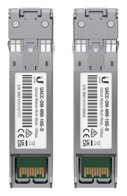 Ubiquiti UACC-OM-MM-10G-D-2 red modulo transceptor Fibra óptica 10000 Mbit/s 850 nm