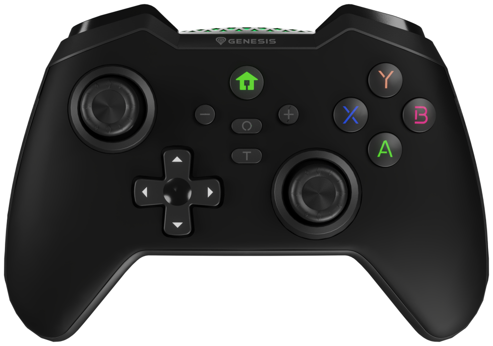 GENESIS Mangan 400 Negro Bluetooth Gamepad Analógico/Digital Android, MAC, Nintendo Switch, PC, iOS