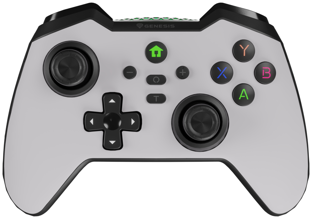 GENESIS Mangan 400 Blanco Bluetooth Gamepad Analógico/Digital Android, MAC, Nintendo Switch, PC, iOS