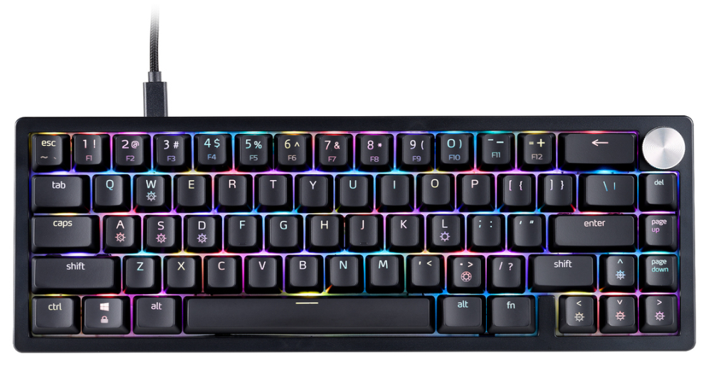 XPG SORCERER MINI teclado Juego USB QWERTY Inglés Negro
