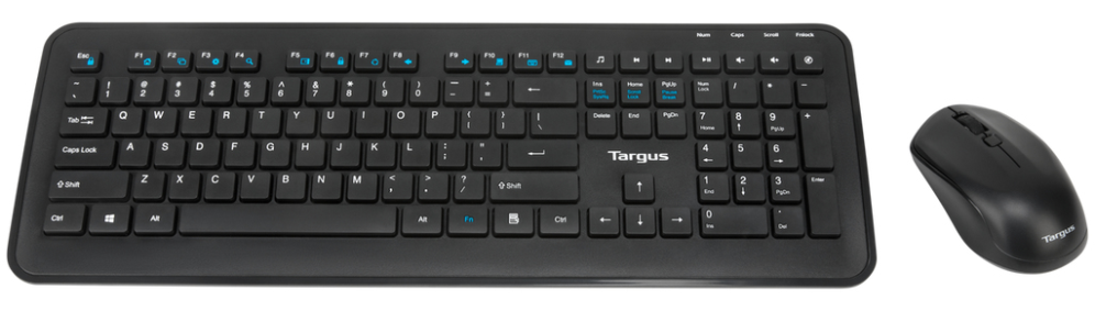 Targus AKM610ES teclado Ratón incluido Universal RF inalámbrico Español Negro