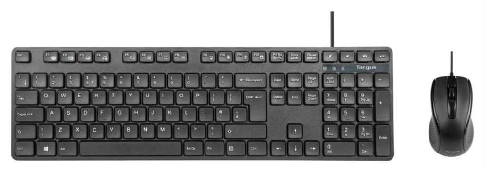 Targus AKM622ES teclado Ratón incluido Universal USB QWERTY Español Negro