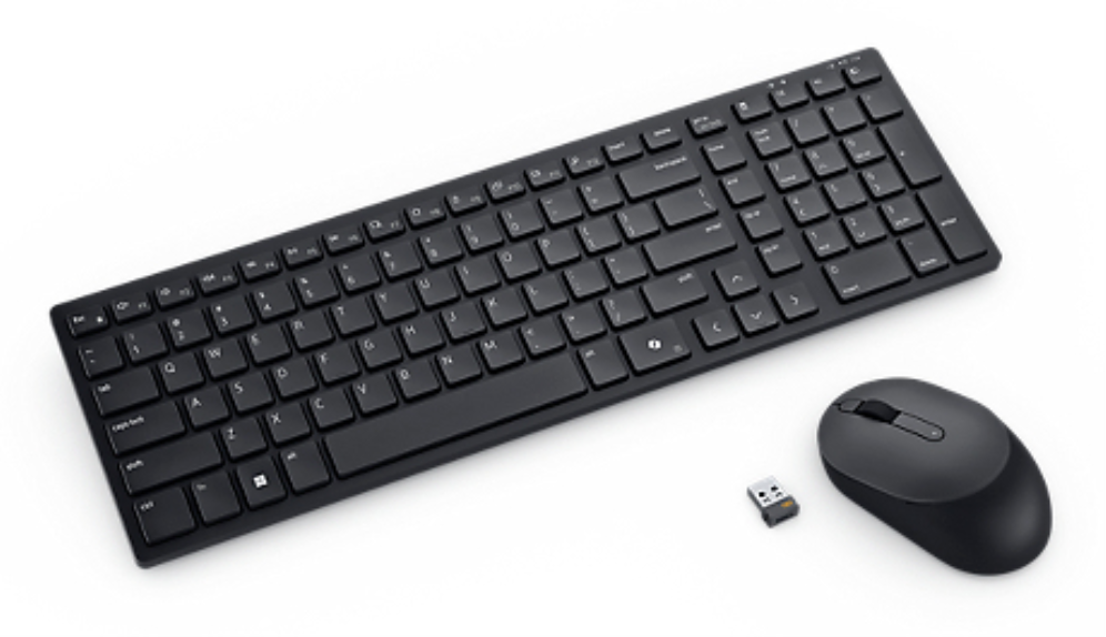 DELL Teclado y ratón silenciosos y compactos Pro - KM555 - español (QWERTY)