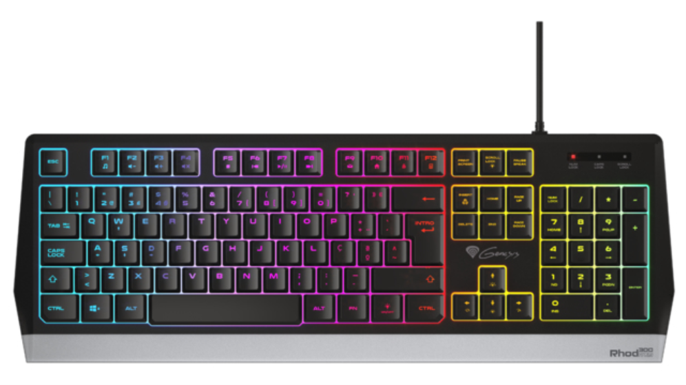 GENESIS NKG-1817 teclado Juego USB QWERTY Portugués