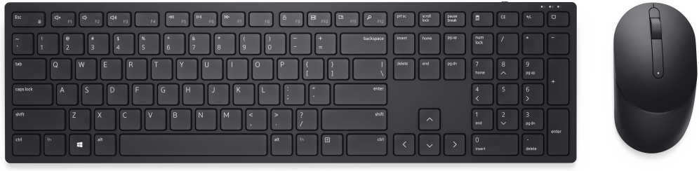 DELL Teclado y ratón Pro - KM5221W - español (QWERTY) - negro
