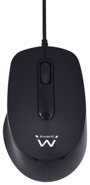 Ewent EW3159 ratón Oficina Ambidextro USB tipo A Óptico 1000 DPI