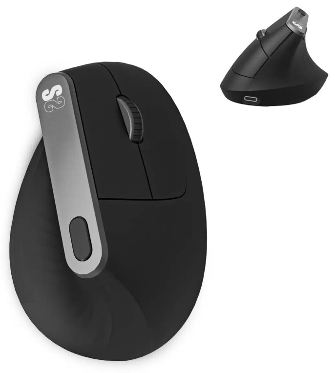 SUBBLIM SUBMO-EDNVW01 ratón Universal mano derecha Bluetooth + USB Type-C Óptico 4000 DPI
