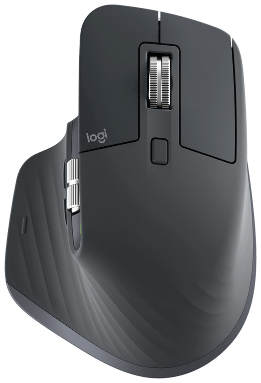 Logitech MX Master 3S, ratón inalámbrico de alto rendimiento con desplazamiento ultrarrápido, Ergo, 8000 DPI, seguimiento sobre cristal, clics discretos, Bluetooth, Windows, Linux y Chrome