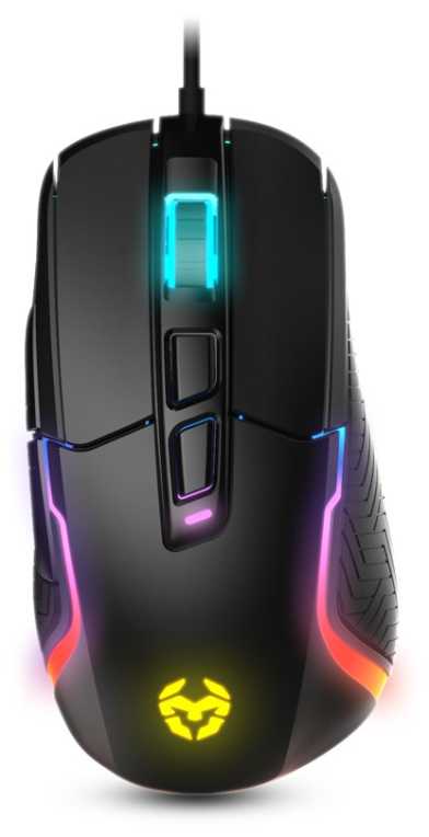 Krom Kick ratón Juego mano derecha USB tipo A Óptico 6200 DPI