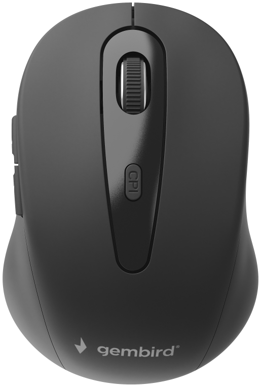Gembird MUSWB-6B-01 ratón Oficina mano derecha Bluetooth Óptico 1600 DPI