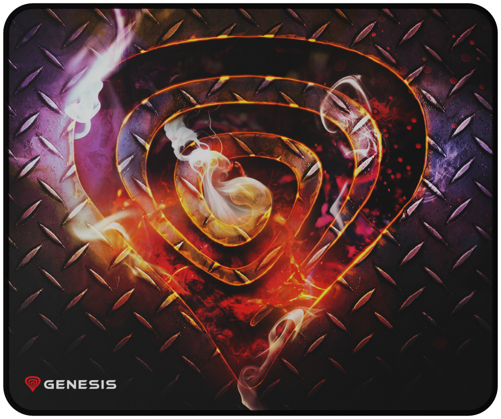 GENESIS Carbon 500 M Steel G2 Alfombrilla de ratón para juegos Multicolor