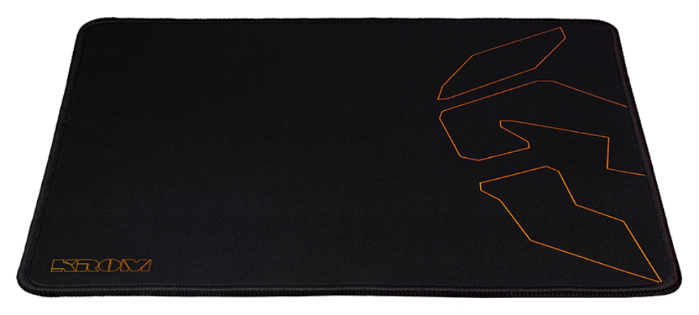 Krom Knout Speed Alfombrilla de ratón para juegos Negro