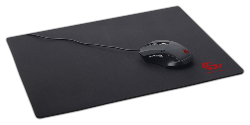 Gembird MP-GAME-L alfombrilla para ratón Alfombrilla de ratón para juegos Negro