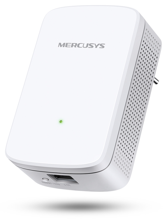 Mercusys ME10 ampliador de red Repetidor de red Blanco 10, 100 Mbit/s