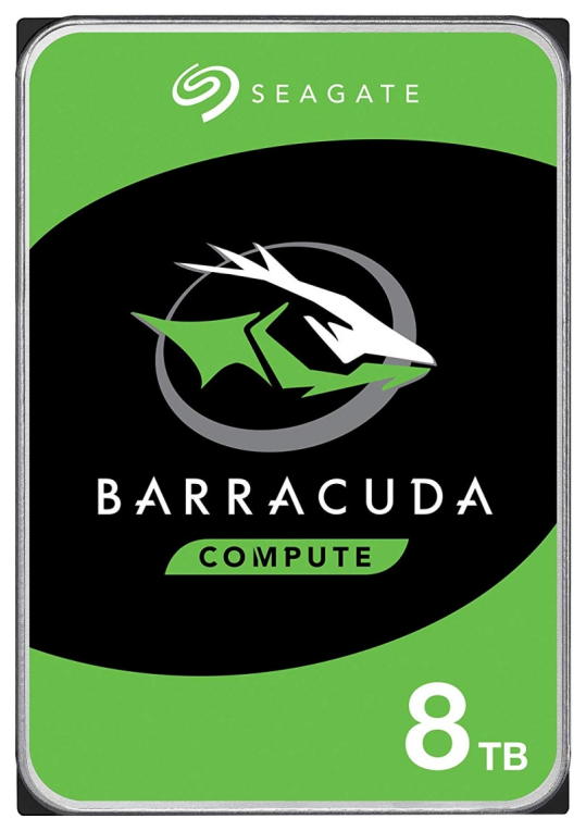 Seagate Barracuda ST8000DM004 disco duro interno 8 TB 5400 RPM 256 MB 3.5" Serial ATA III