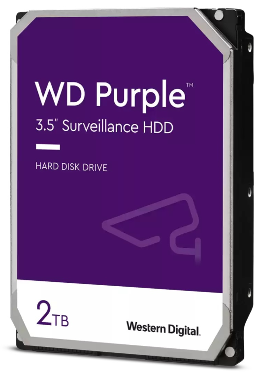 Western Digital Purple disco duro interno 2 TB 3.5" SATA