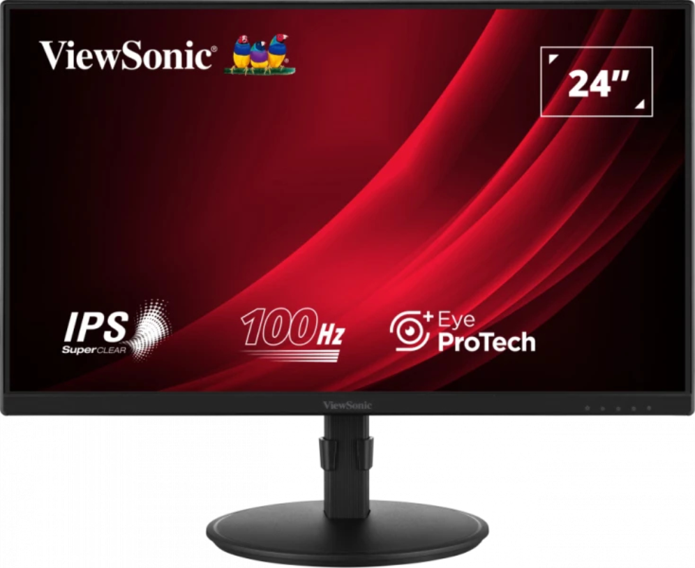Viewsonic Display VG2408A pantalla para PC 61 cm (24") 1920 x 1080 Pixeles Full HD LED Negro