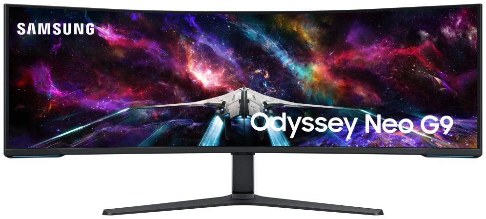 Samsung G95NC pantalla para PC 144,8 cm (57") 7680 x 2160 Pixeles Dual UHD LED Negro, Blanco