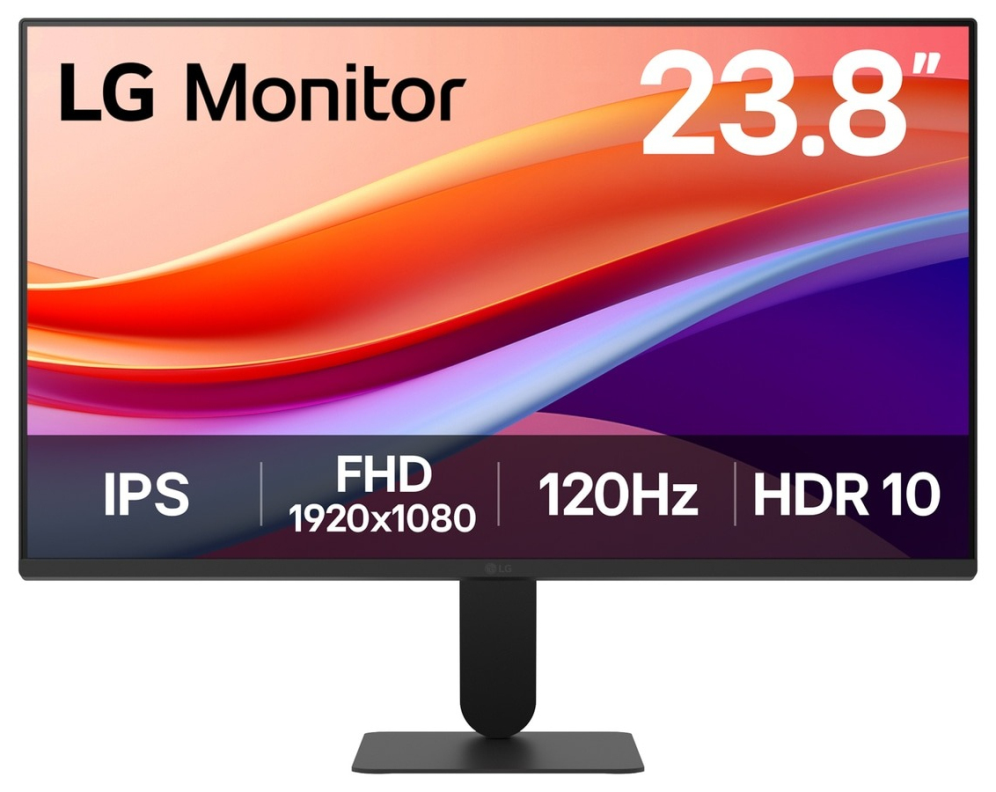 LG 24U411A-B pantalla para PC 60,5 cm (23.8") 1920 x 1080 Pixeles Full HD LED Negro