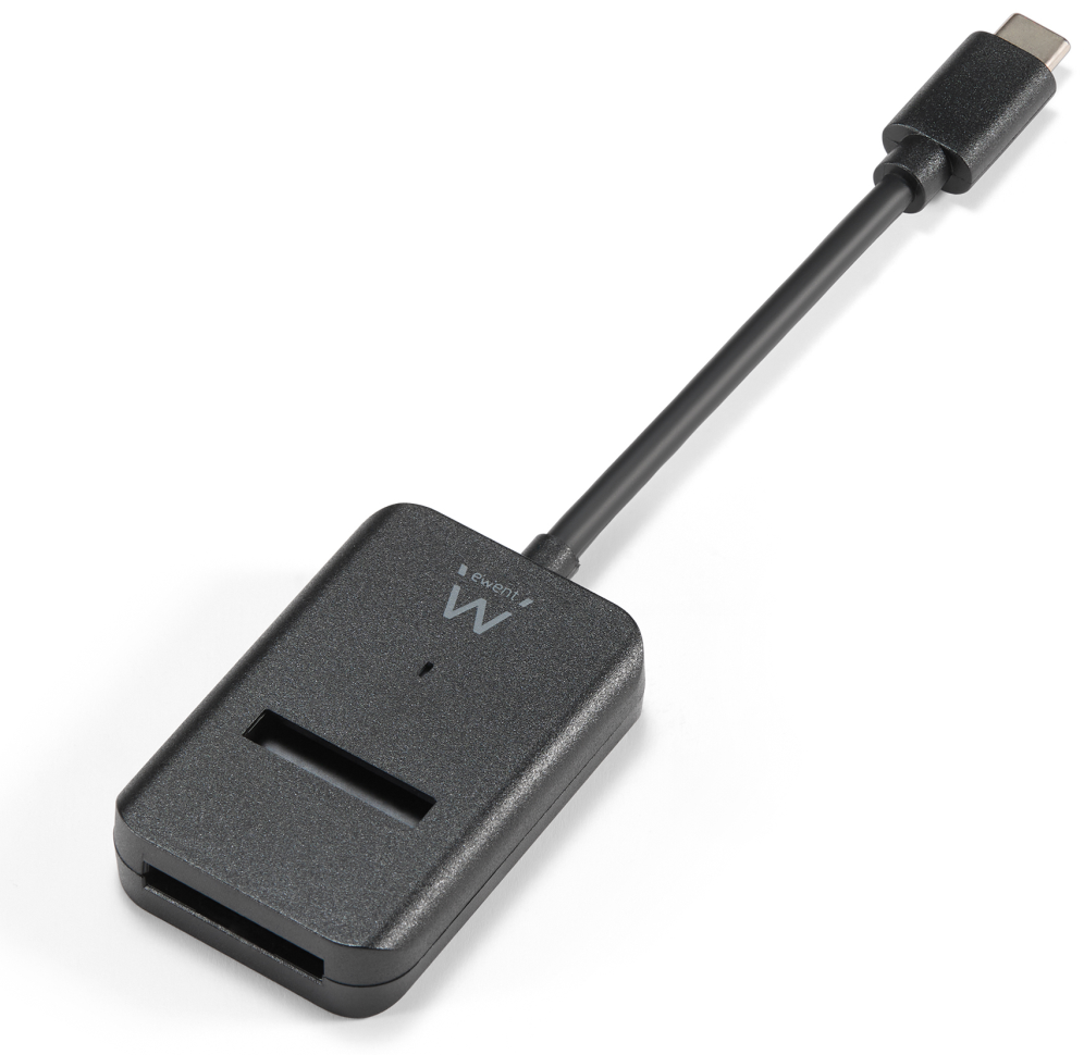 Ewent EW7066 base de conexión para disco duro USB 3.2 Gen 1 (3.1 Gen 1) Type-C Negro