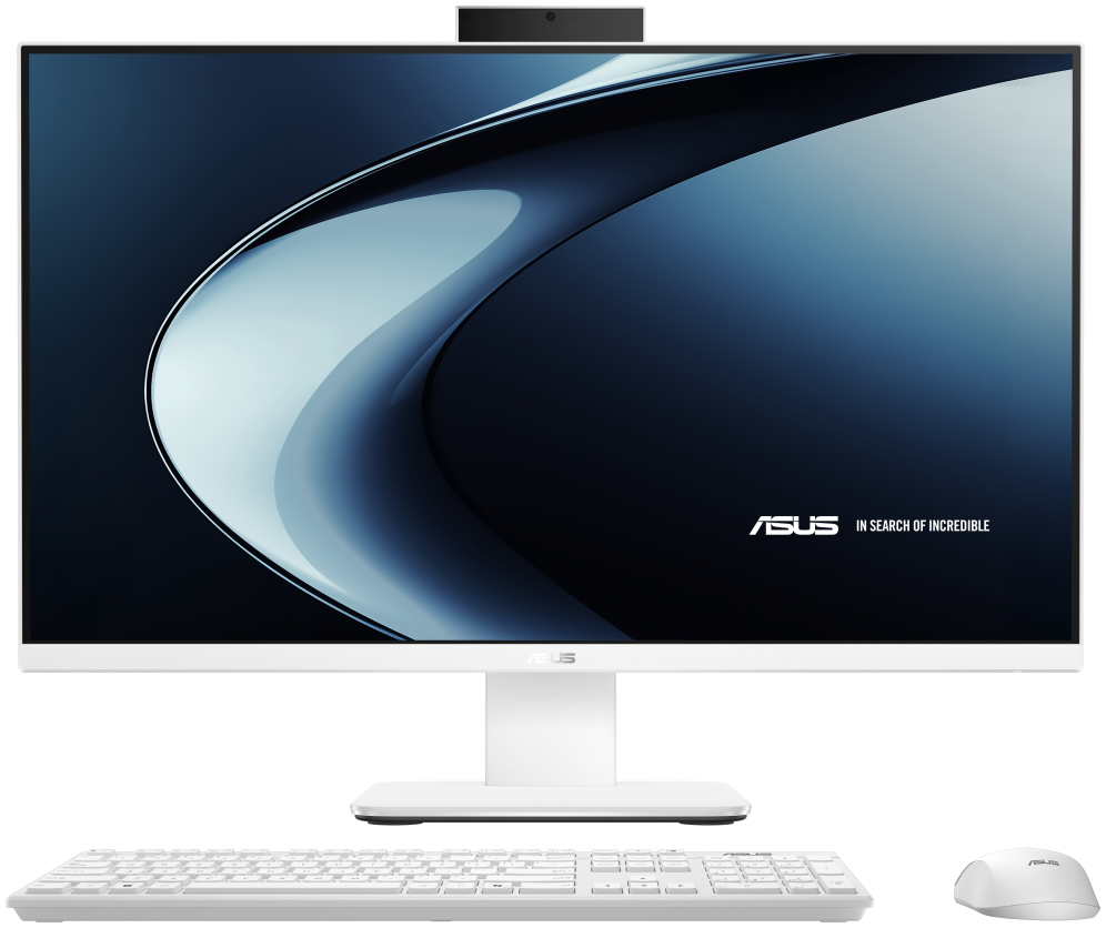 ASUS V400 AiO V470VAK-WPE0220 - Sobremesa todo en uno 27" Full HD (Intel Core i3-1315U, 8GB RAM, 512GB SSD, UHD Graphics, Sin Sistema Operativo) Blanco - Teclado QWERTY español
