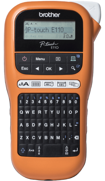 Brother PTE110VPYP1 impresora de etiquetas 180 x 180 DPI 20 mm/s TZe QWERTY