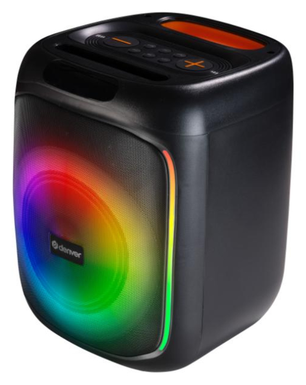 Denver BPS-165 Altavoz para fiestas Negro 20 W
