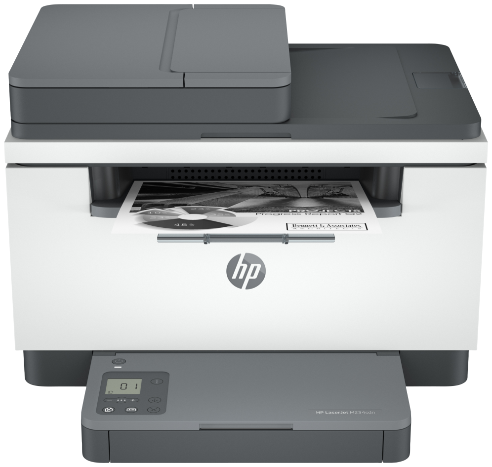HP LaserJet M234sdn Multifunction Blanco y negro Impresora, Solo Ethernet; Fotocopiadora, escáner