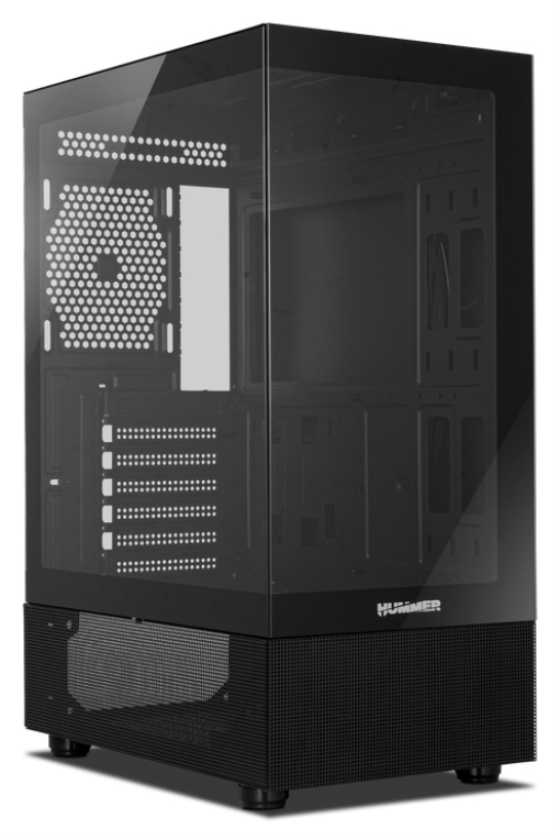 NOX Hummer NXHUMMERVSNBK carcasa de ordenador Midi Tower Negro