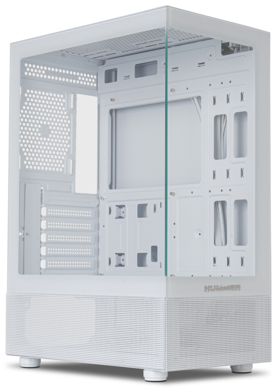NOX Hummer NXHUMMERVSNWH carcasa de ordenador Midi Tower Blanco