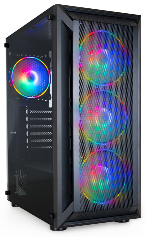 TooQ Caja Semitorre Gaming Ragnärok, Negra