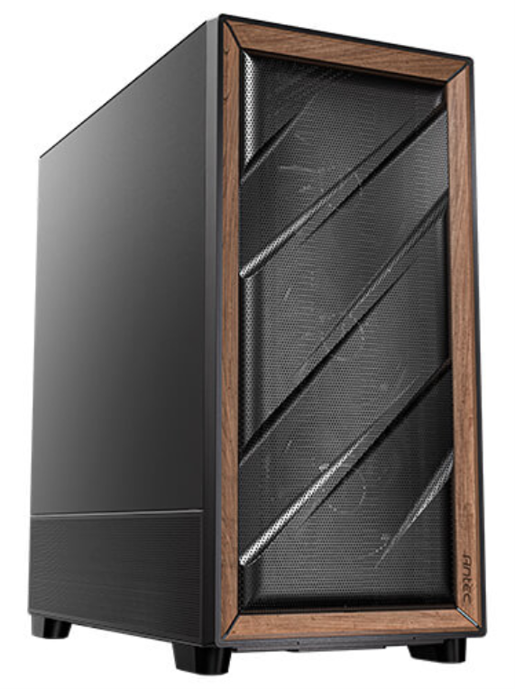 Antec FLUX SE Midi Tower Negro, Madera